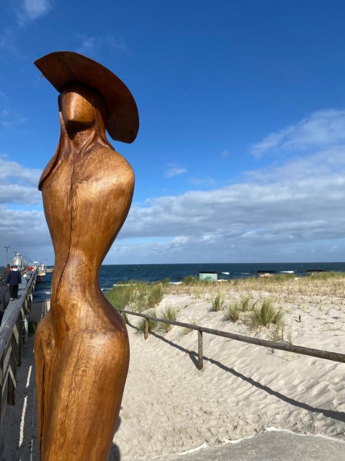 Freistehendes Einfamilienhaus Mit Boddenblick Naehe Ostsee 풀렌도르프 외부 사진