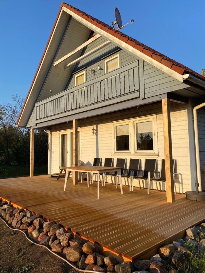 Freistehendes Einfamilienhaus Mit Boddenblick Naehe Ostsee 풀렌도르프 외부 사진